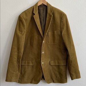 RUGBY Ralph Lauren Corduroy Blazer 3-Button VTG Heritage Ivy Preppy Men's Size L
